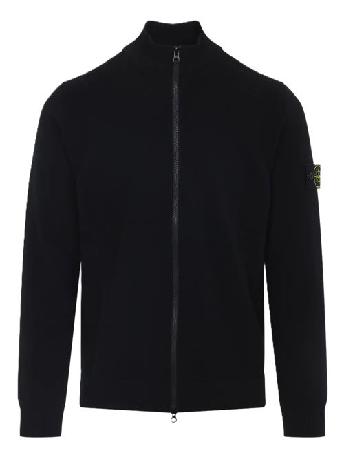 Stone Island Cardigan con zip Stone Island | K2S155100062S00A1V0029 BLACK